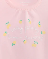 First Impressions Baby Girls' Lemon Squeezy Flutter-Sleeve T-Shirt, Macy's Exclusive