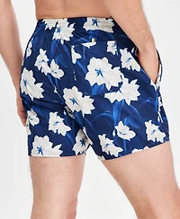 Boss by Hugo Men's Tropical Print 5" Swim Shorts