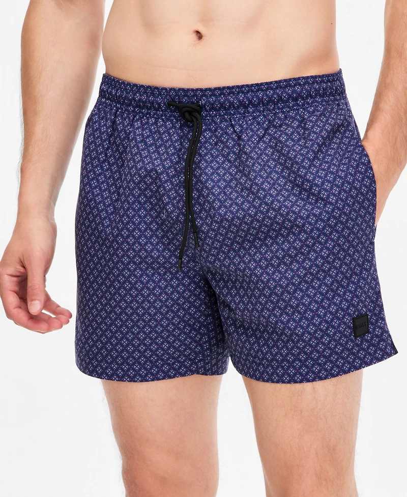 Boss by Hugo Men's Printed Dots 5" Swim Trunks