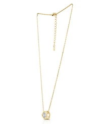 And Now This Cubic Zirconia Pear Shaped Necklace