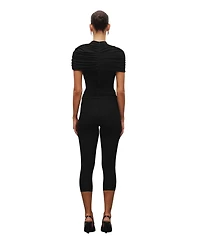 Heiress Beverly Hills Women's The Draped Shoulder Top
