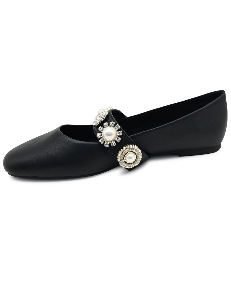 Kenneth Cole New York Women's Zeta Charms Mary-Jane Flats