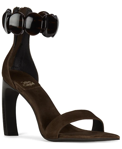 Jeffrey Campbell Women's Palia Embellished Banana Heel Dress Sandals