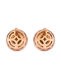 Le Vian Chocolate Diamond (0.9 ct. t.w.) & Vanilla Diamond (0.24 ct. t.w.) Red Carpet Earrings in 14k Strawberry Gold