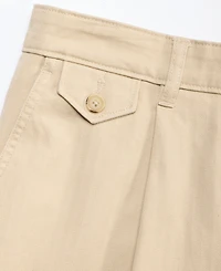 Club Room Men's Pleated Herringbone Twill Pants, Macy's Exclusive