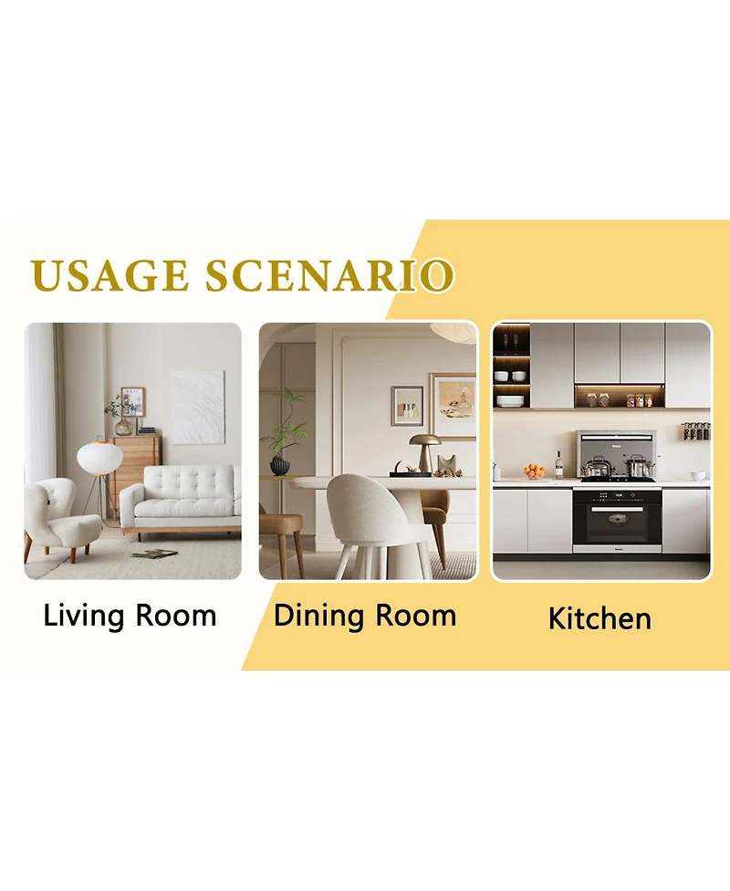 Streamdale Furniture Marble patterned glass dining chair set with gold decoration