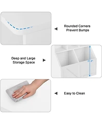 gaomon Toy Storage Organizer and Kids Bookshelf, Toddler Toy Storage Cabinet