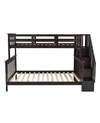 Streamdale Furniture Stairway Bunk Bed with Storage