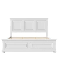 Streamdale Furniture Vintage Pinewood Tall Headboard King Bed Frame