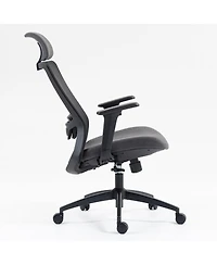 Streamdale Furniture High Back Mesh Office Chair:8322H-bk
