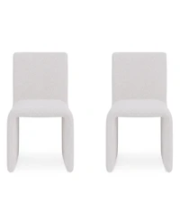 Furniture Emila -Pc. Fabric Upholstered Dining Chair Set