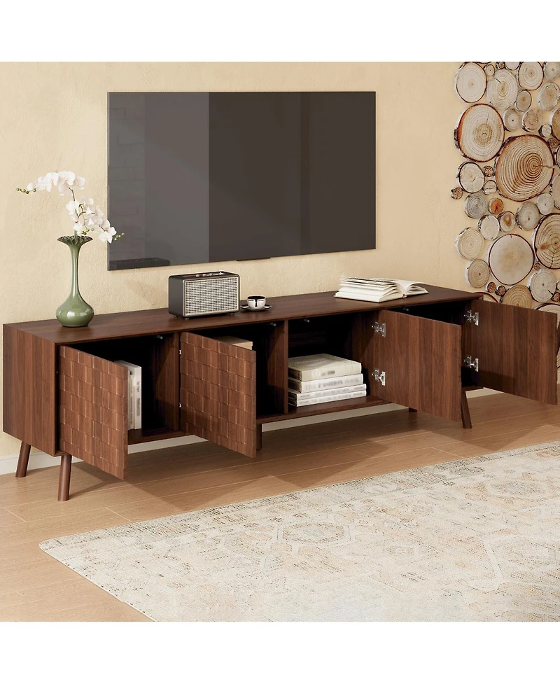 Streamdale Furniture Streamdale Modern Tv Stand for TVs up to 80 inches