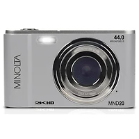 Minolta Minolta MND20 44 Mp 2.7K Ultra Hd Digital Camera (Silver