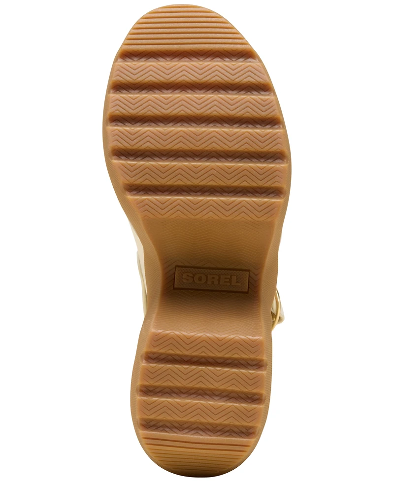 Sorel Women's Roam'N Rise Round Toe Heel Sandals