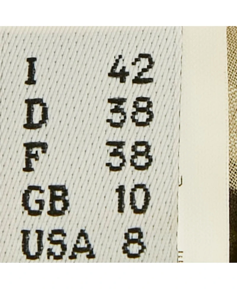 Pre-Owned Moschino Women's Multicolor Printed Silk Ruffe Sleeve Sheer Top