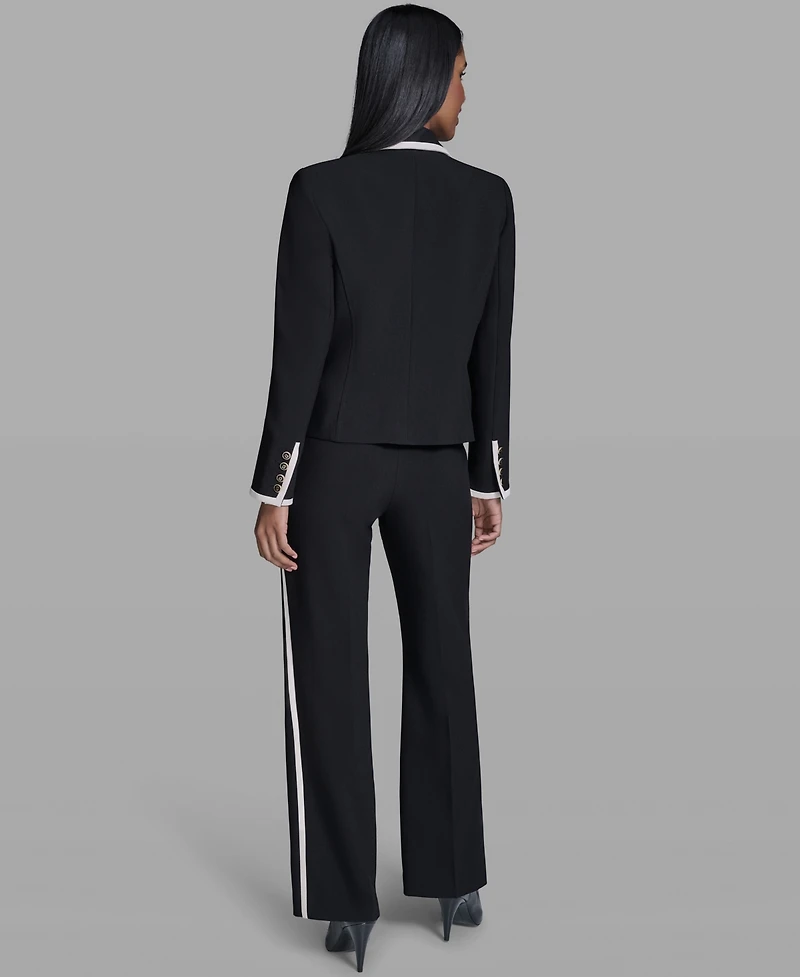 Karl Lagerfeld Paris Women's Notch Collar Jacket