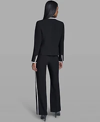 Karl Lagerfeld Paris Women's Notch Collar Jacket