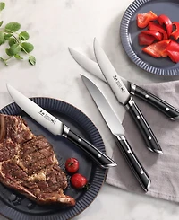 Cangshan Helena Series Steel 4-Pc. Fine-Edge Steak Knife Set
