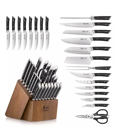 Cangshan Helena Series Steel 23-Pc. Knife Block Set