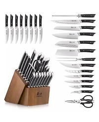 Cangshan Helena Series Steel 23-Pc. Knife Block Set