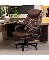 Streamdale Furniture 500lbs Big and Tall Office Chair for Heavy People Executive Computer Desk Chair