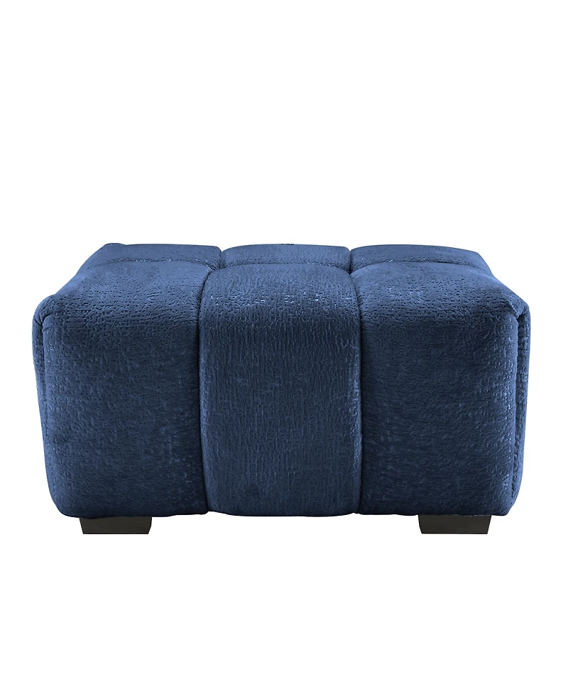 Streamdale Furniture Stylish Chenille Sofa with Ottoman - Comfortable & Flexible Configuration