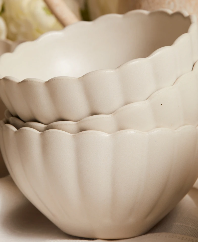 Lemieux Et Cie Dhalia 4-Pc. All-Purpose Bowls, Service for 4