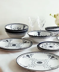 Lemieux Et Cie Bruges 4-Pc. Dinner Plates, Services for 4