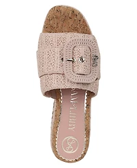 Sam and Libby Women's Crysta Wedge Heel Sandals