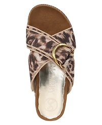 Sam and Libby Women's Ander Slide Round Toe Sandals