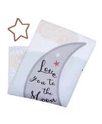 Lambs & Ivy Baby Goodnight Moon Milestone Photo Opportunity Soft Fleece Blanket