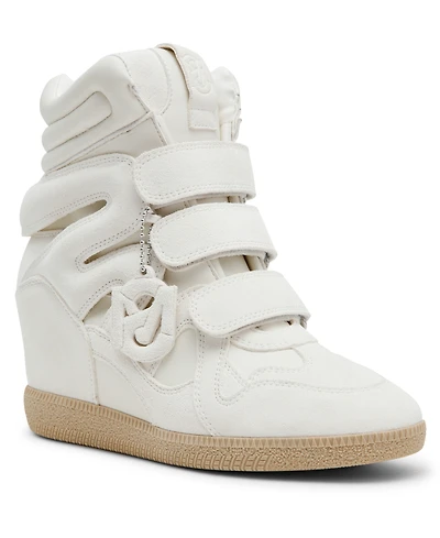 Steve Madden Women's Mavis High-Top Lace-Up Wedge Sneakers