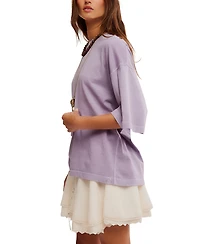 Free People Women's Perfect Oversized Crewneck T-Shirt