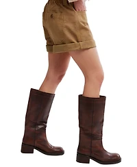 Free People Women's Sakura Rolled Leg Cargo Shorts