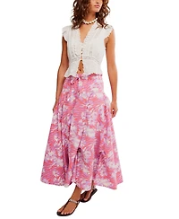 Free People Women's Zephyr Bustle Convertible Maxi Skirt
