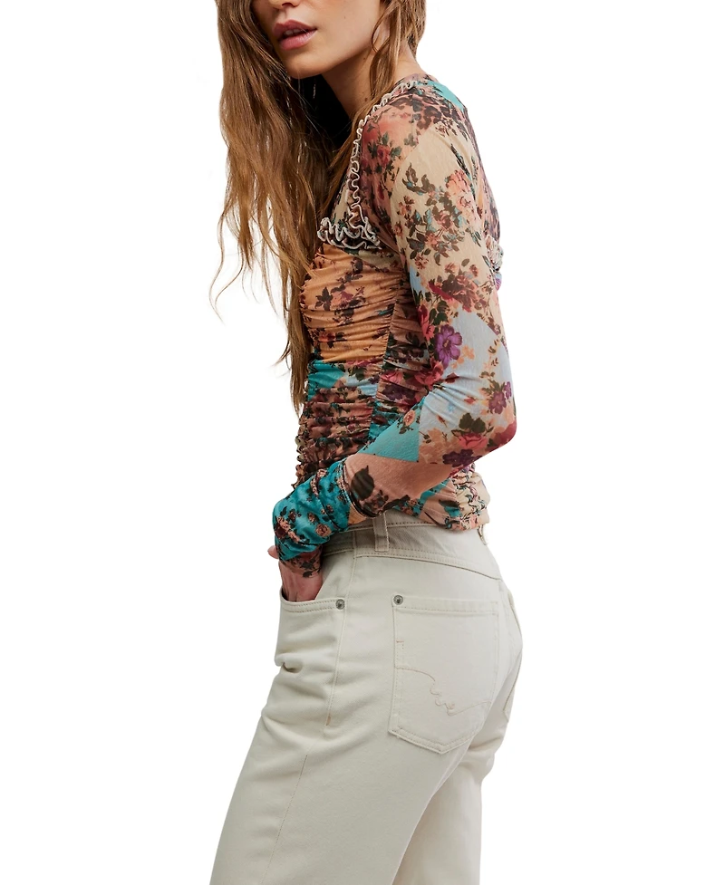 Free People Women's Ariana Long-Sleeve Top