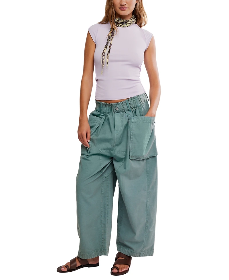 Free People Women's Ever Had Cap-Sleeve T-Shirt