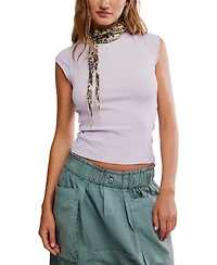 Free People Women's Ever Had Cap-Sleeve T-Shirt