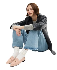 Coach Women's Sculpted C Round Toe Loafers