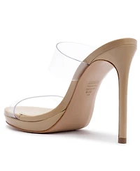 Schutz Women's Ariella Slip-On Platform Dress Sandals