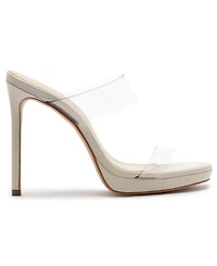 Schutz Women's Ariella Slip-On Platform Dress Sandals