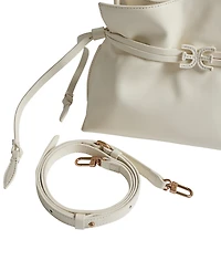 Sam Edelman Poppy Medium Drawstring Crossbody Tote Bag