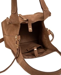 Sam Edelman Sylvia Small Suede Bucket Bag