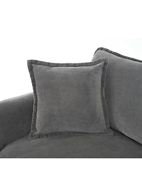 Streamdale Furniture Oversized Recliner Chair with Ottoman, Diy Combination