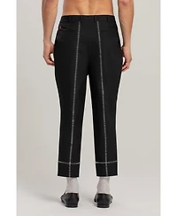 Pcfg Men's Free Heaven Striped Two Zipped Pants