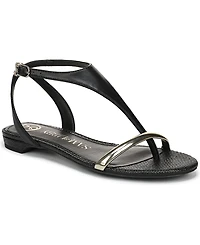 Sam and Libby Women's Hayden T Strap Flat Sandals
