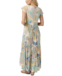 O'Neill Women's Zygrid V-Neck Butterfly Dress