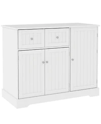 Zeus & Ruta 39"×18"×31.5" Cat Litter Box Enclosure with Drawers