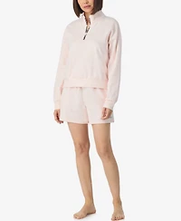 Dkny Women's Long-Sleeve Top & Boxers, 2-Piece Set