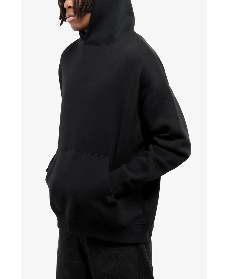 Xray Men's Oversized Drop-Shoulder Long-Sleeve Pullover Hoodie